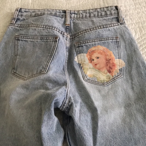 Fashion Nova On Angels Wings Mom Jean - Picture 8 of 8